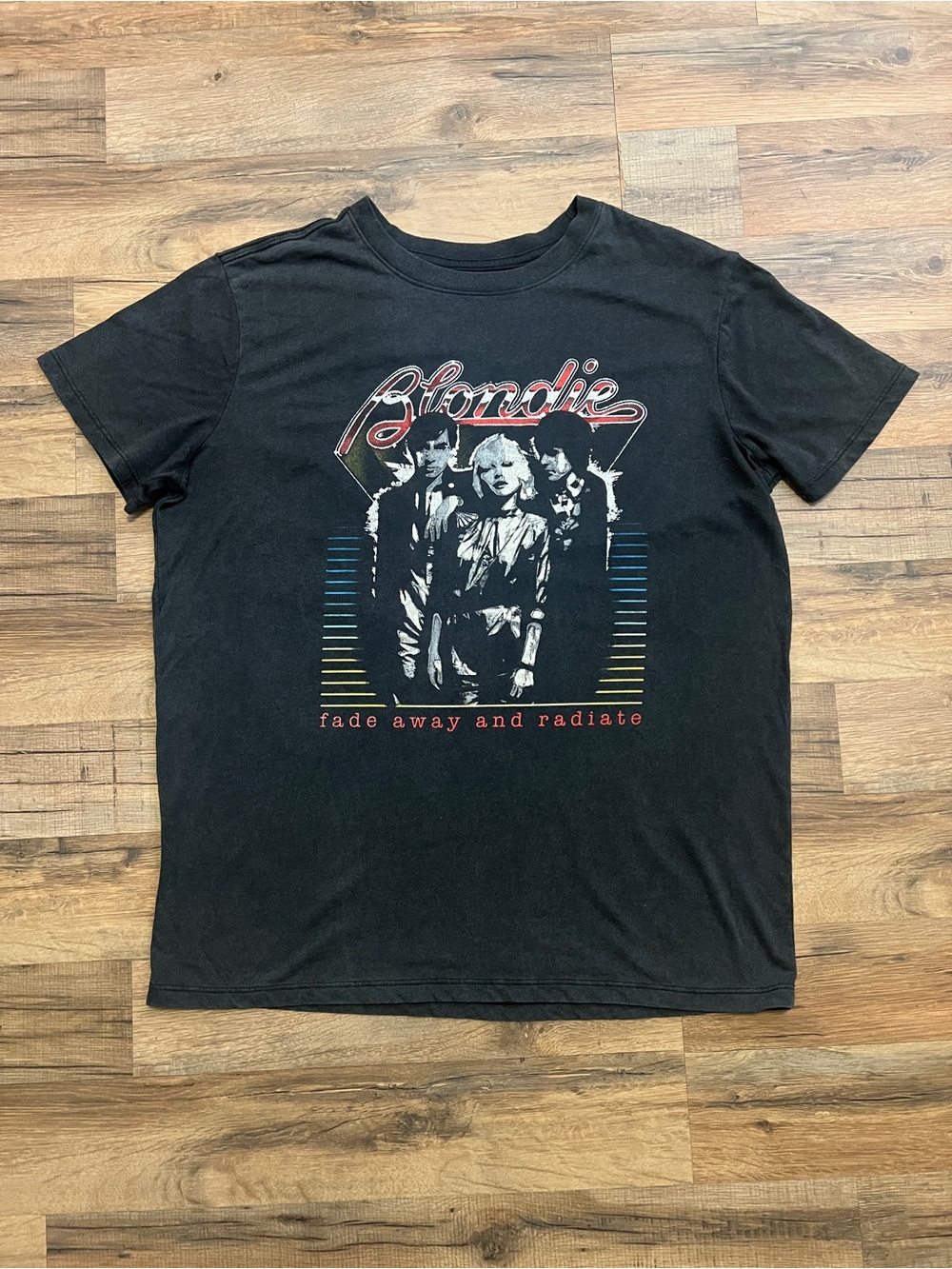 Target Black Blondie Graphic Tee with Metallic Silver Accents